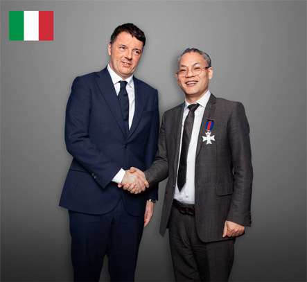 意大利总理马泰奥。伦齐